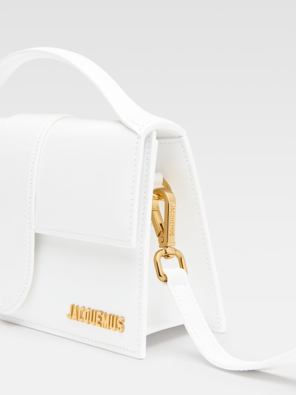 Jacquemus Le Grand Bambino White Bag - Image 5