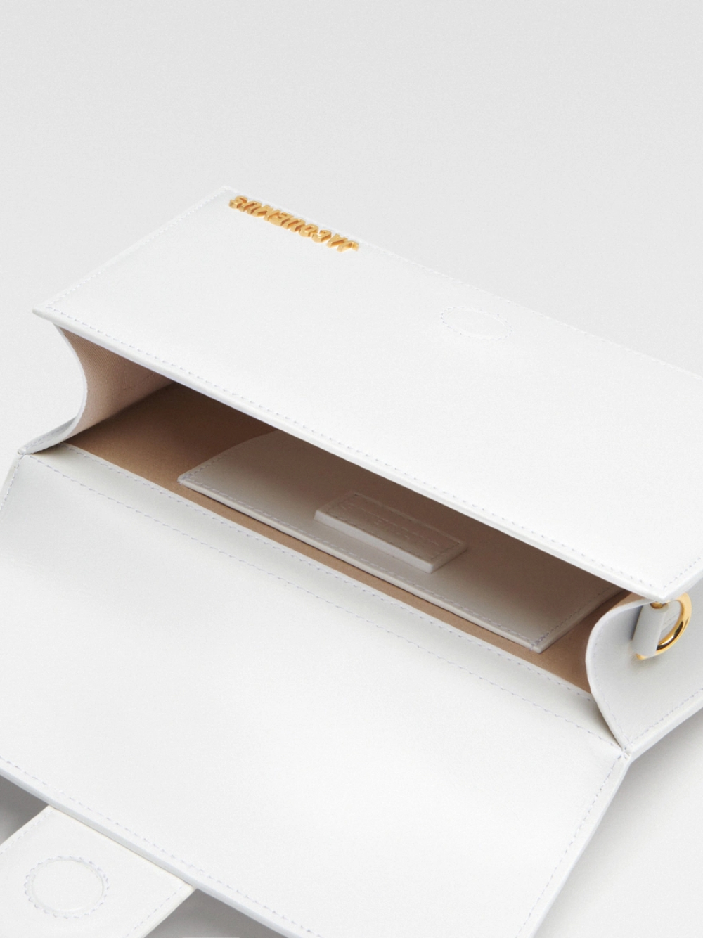 Jacquemus Le Grand Bambino White Bag - Image 6