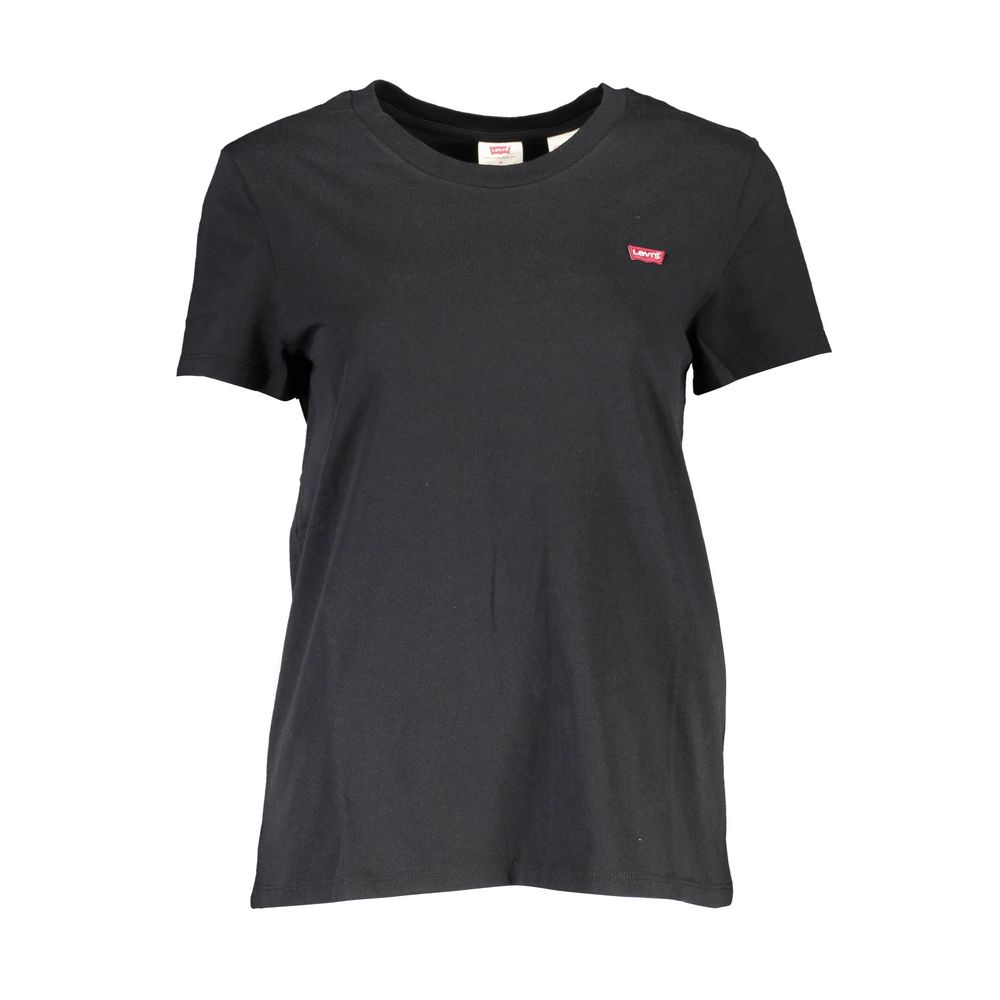 Levi's Black Cotton T-Shirt