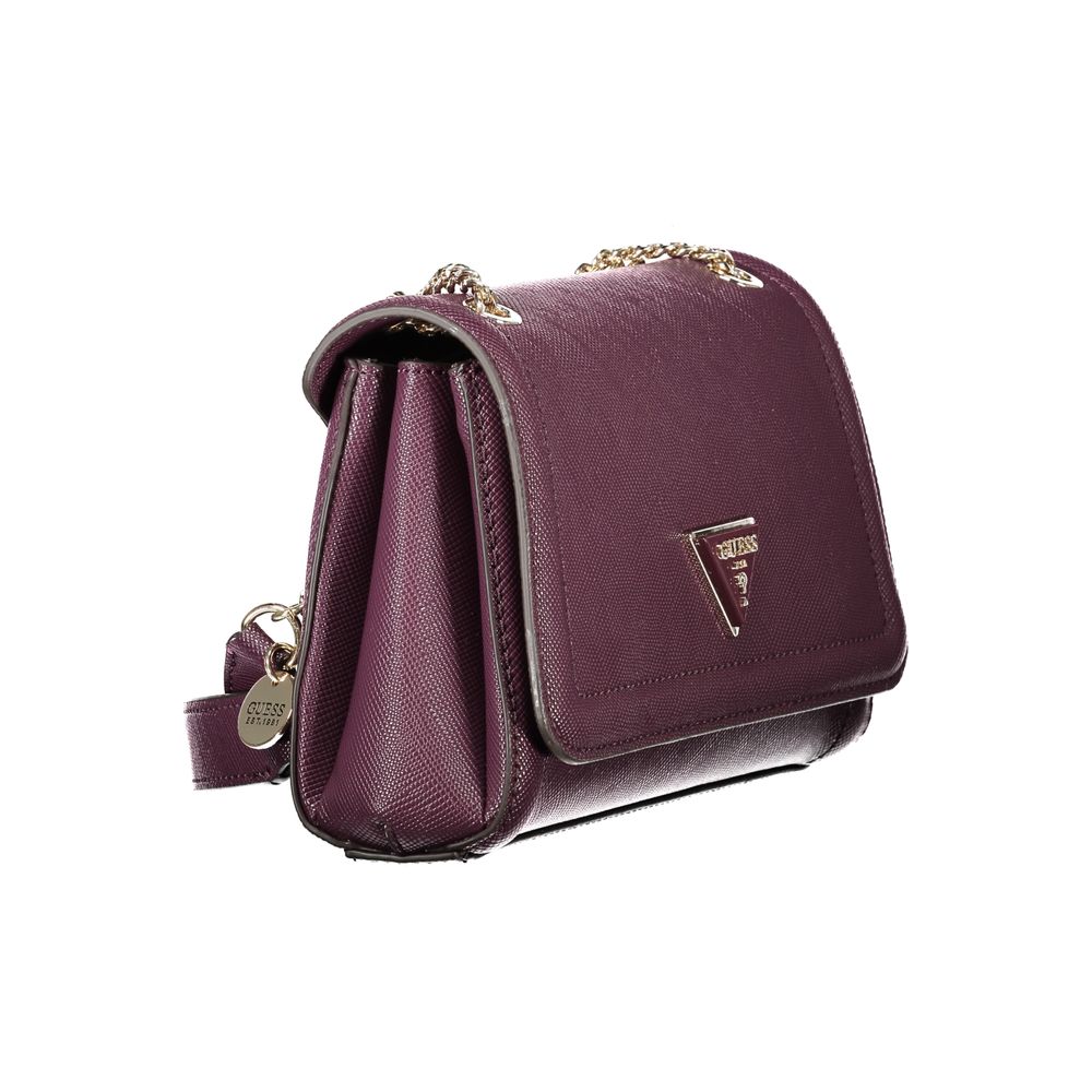 Guess Jeans Purple Polyethylene Handbag - Image 3