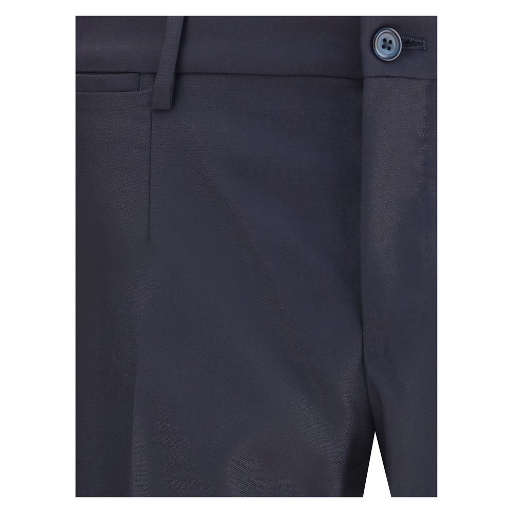 Dolce & Gabbana Black Fleece Wool Two-Piece Suit - Image 3