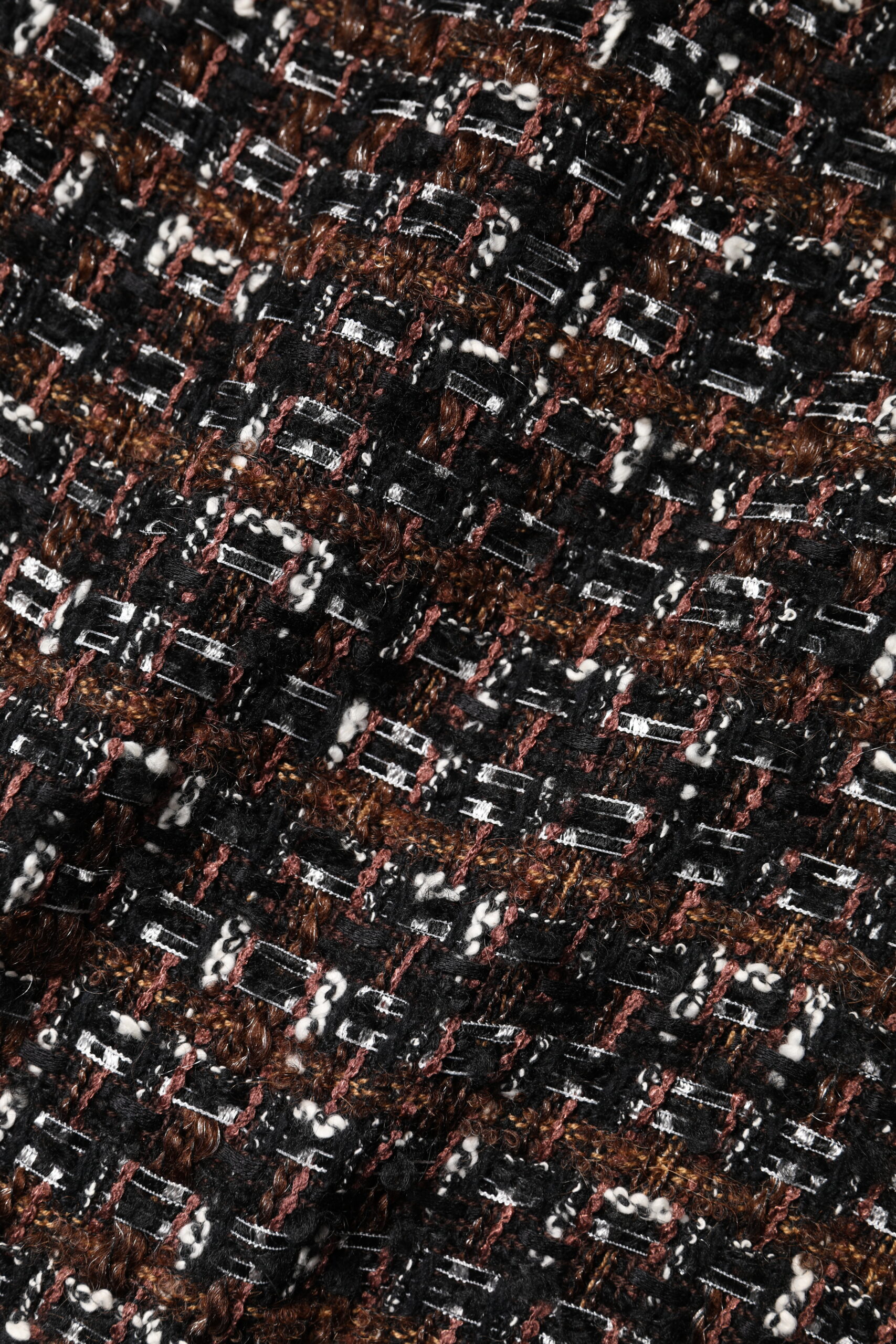 Dolce & Gabbana Multicolor Sleeveless Mini Tweed A-line Dress - Image 8