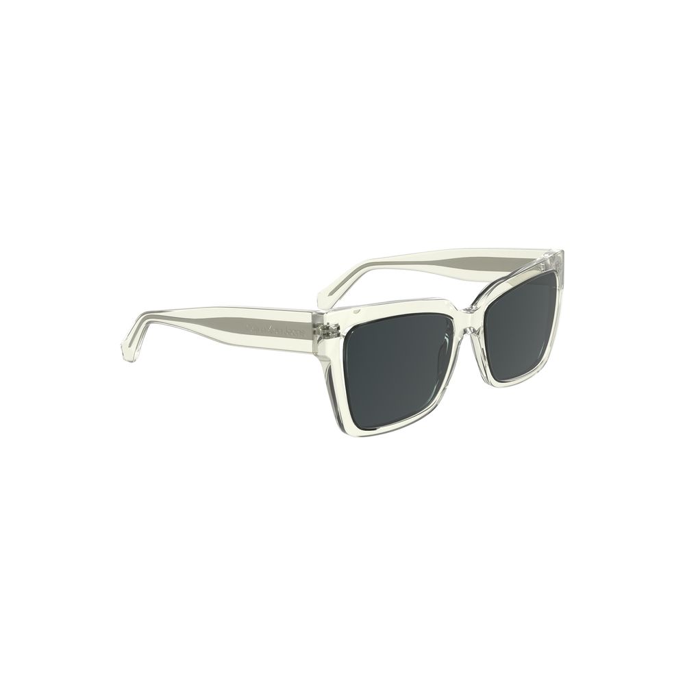 Calvin Klein Transparent Plastic Men's Sunglasses - Image 3