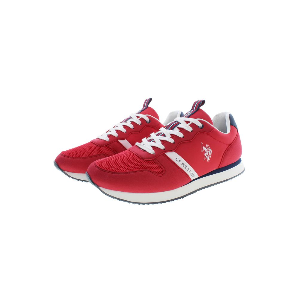 U.S. POLO ASSN. Red Polyester Sneaker - Image 2