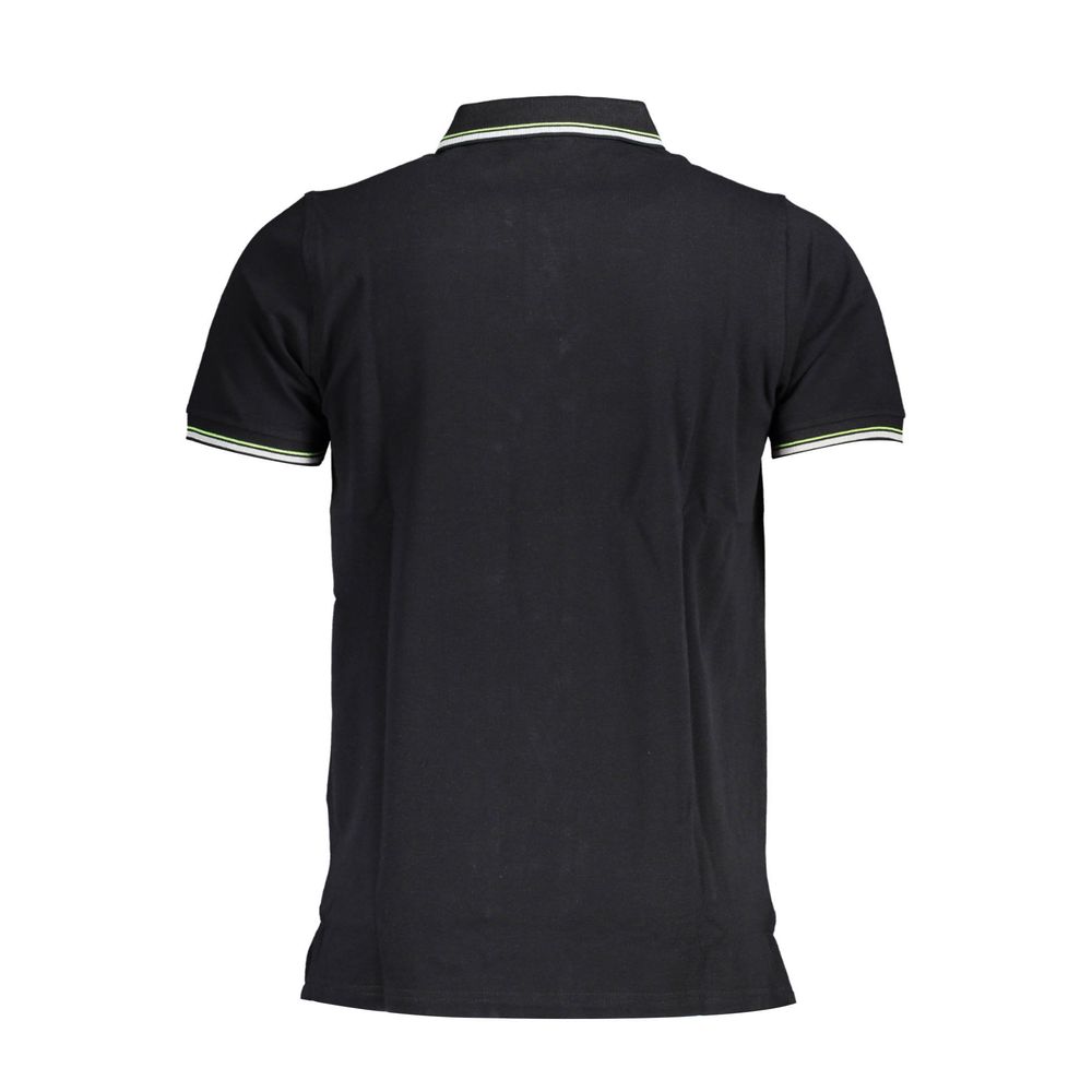 Norway 1963 Black Cotton Men Polo Shirt - Image 2