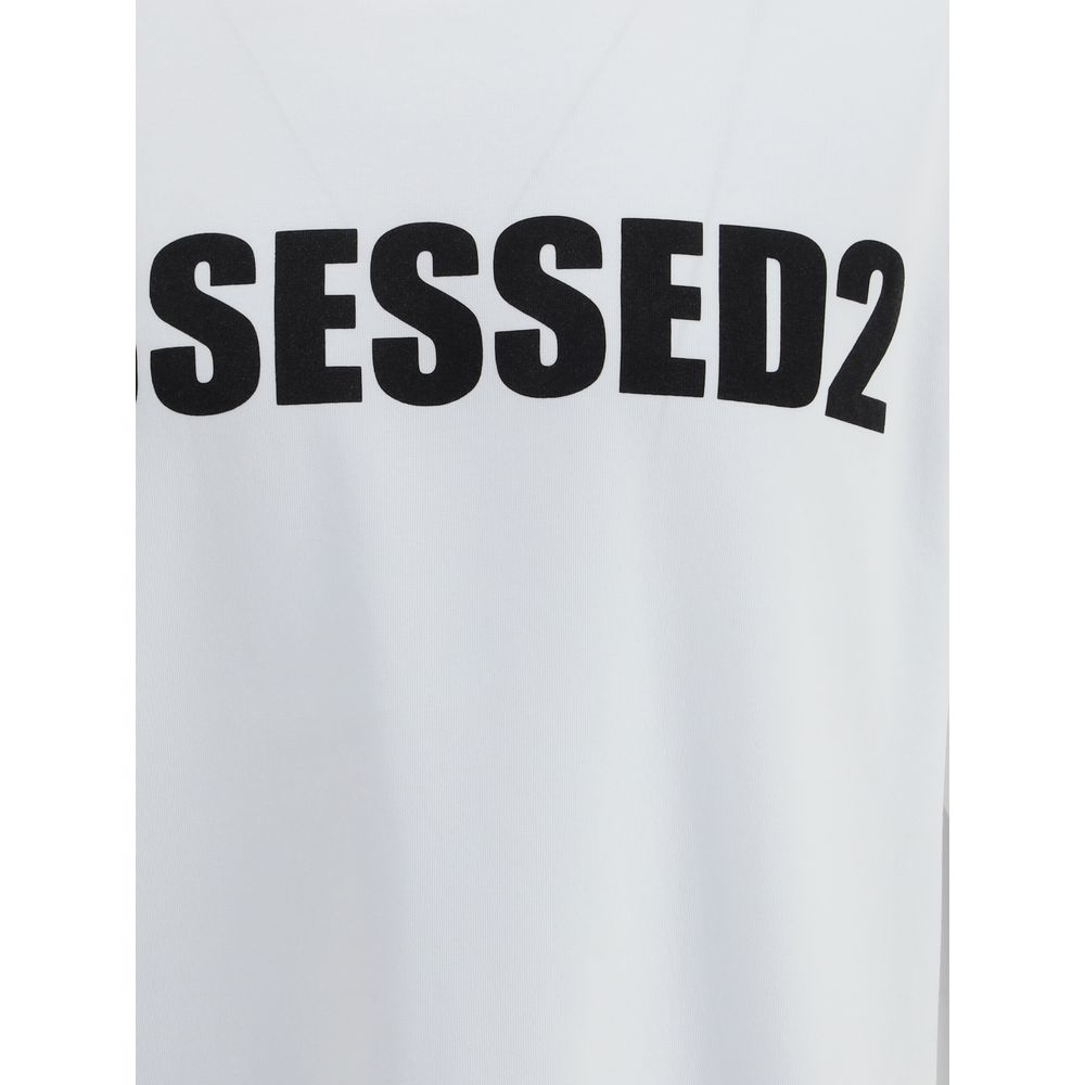 Dsquared² White Cotton T-Shirt - Image 3