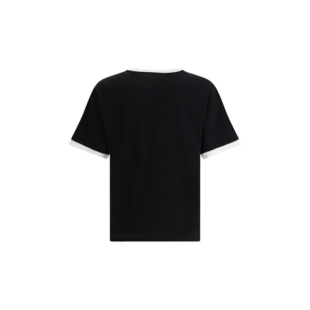 Dolce & Gabbana Black Cotton T-Shirt - Image 2