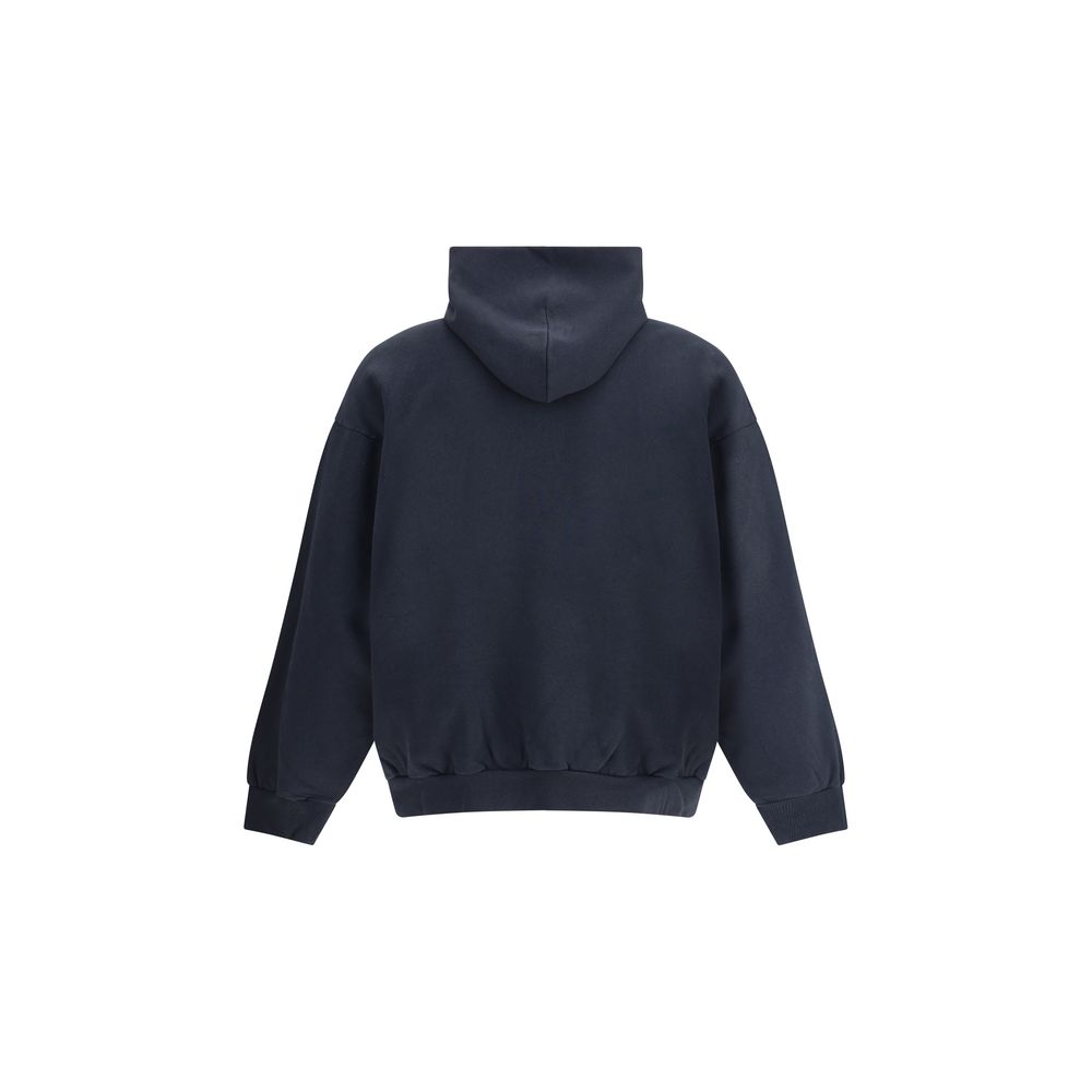 Balenciaga Black Cotton Sweatshirt - Image 2