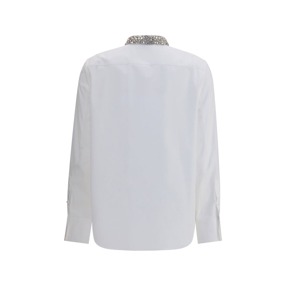 Alexander McQueen White Cotton Shirt - Image 2