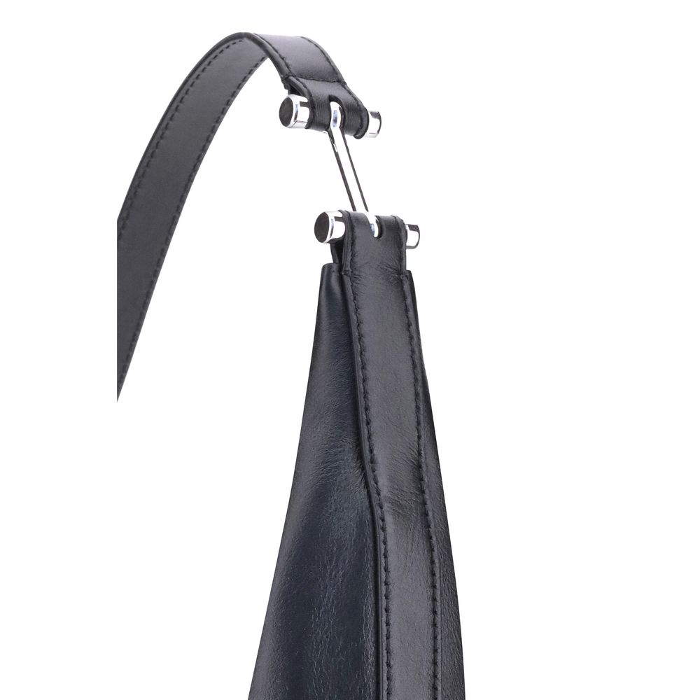 Marni Black Calf Leather Bos Taurus Shoulder Bag - Image 5