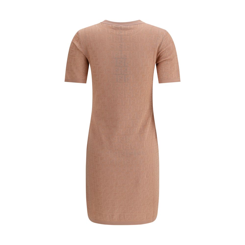 Fendi Multicolor Cotton Casual Dress - Image 2