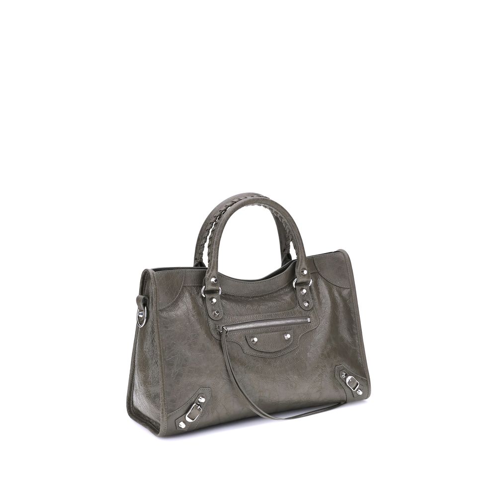 Balenciaga Green Calf Leather Bos Taurus Shoulder Bag - Image 2