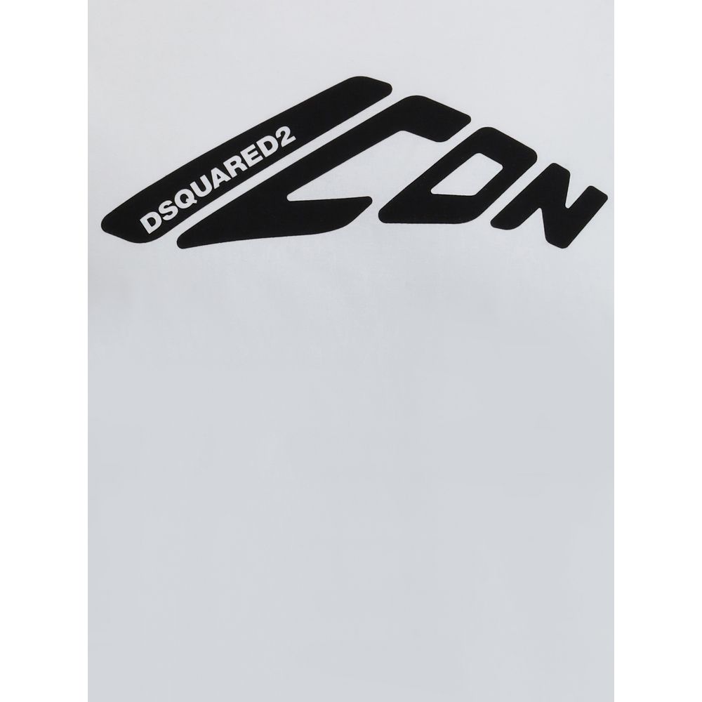 Dsquared² White Cotton T-Shirt - Image 3