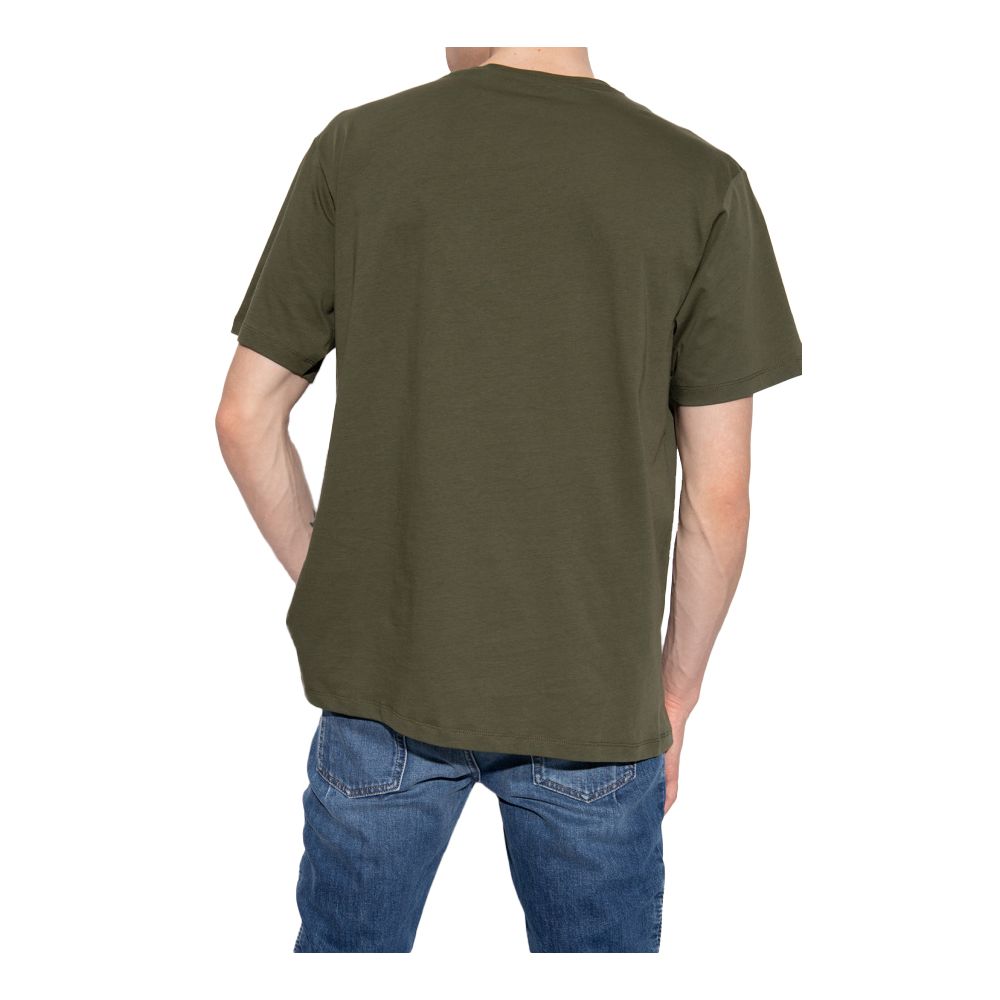 Balmain Green Cotton T-Shirt - Image 2