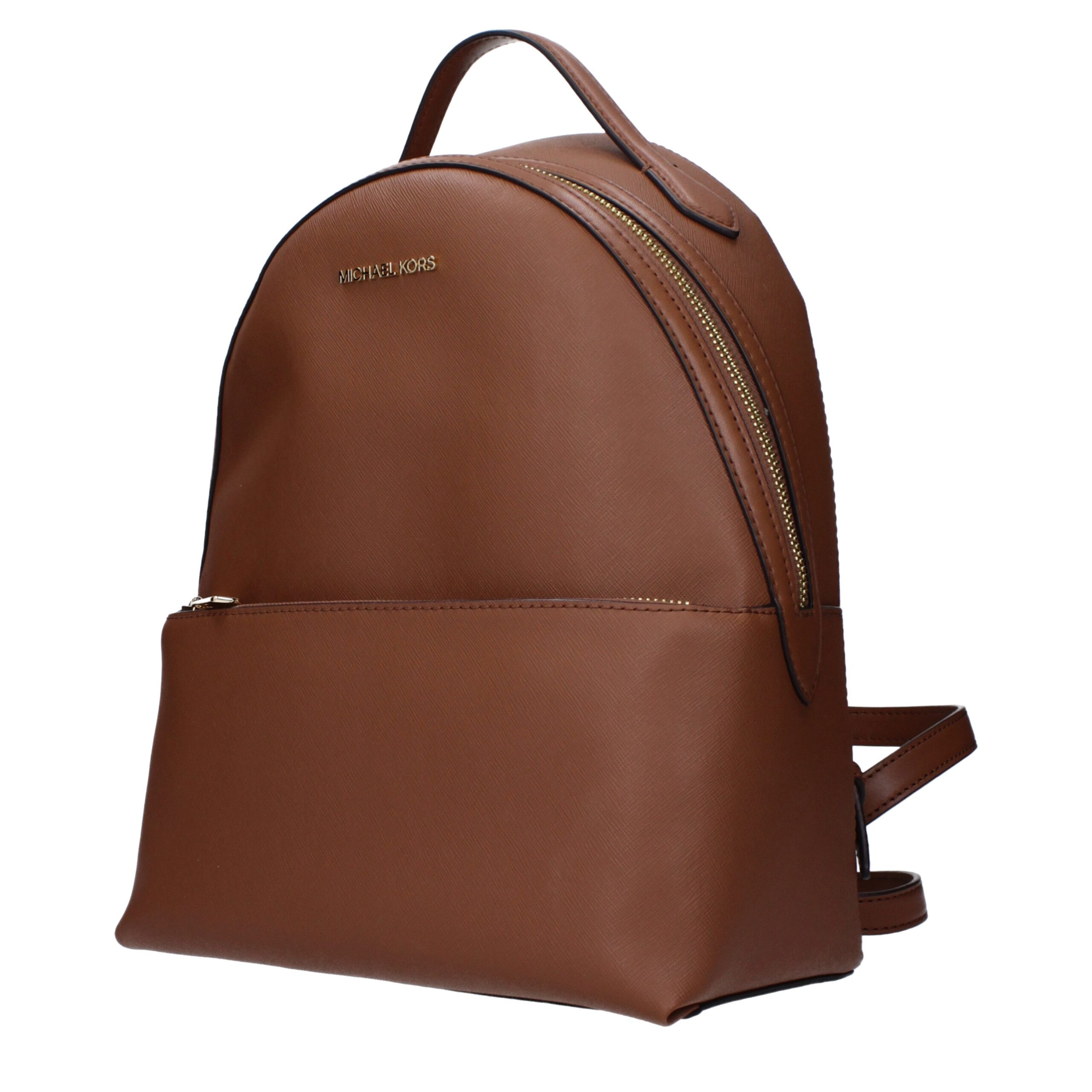 Michael Kors Brown Leather Backpacks - Image 2