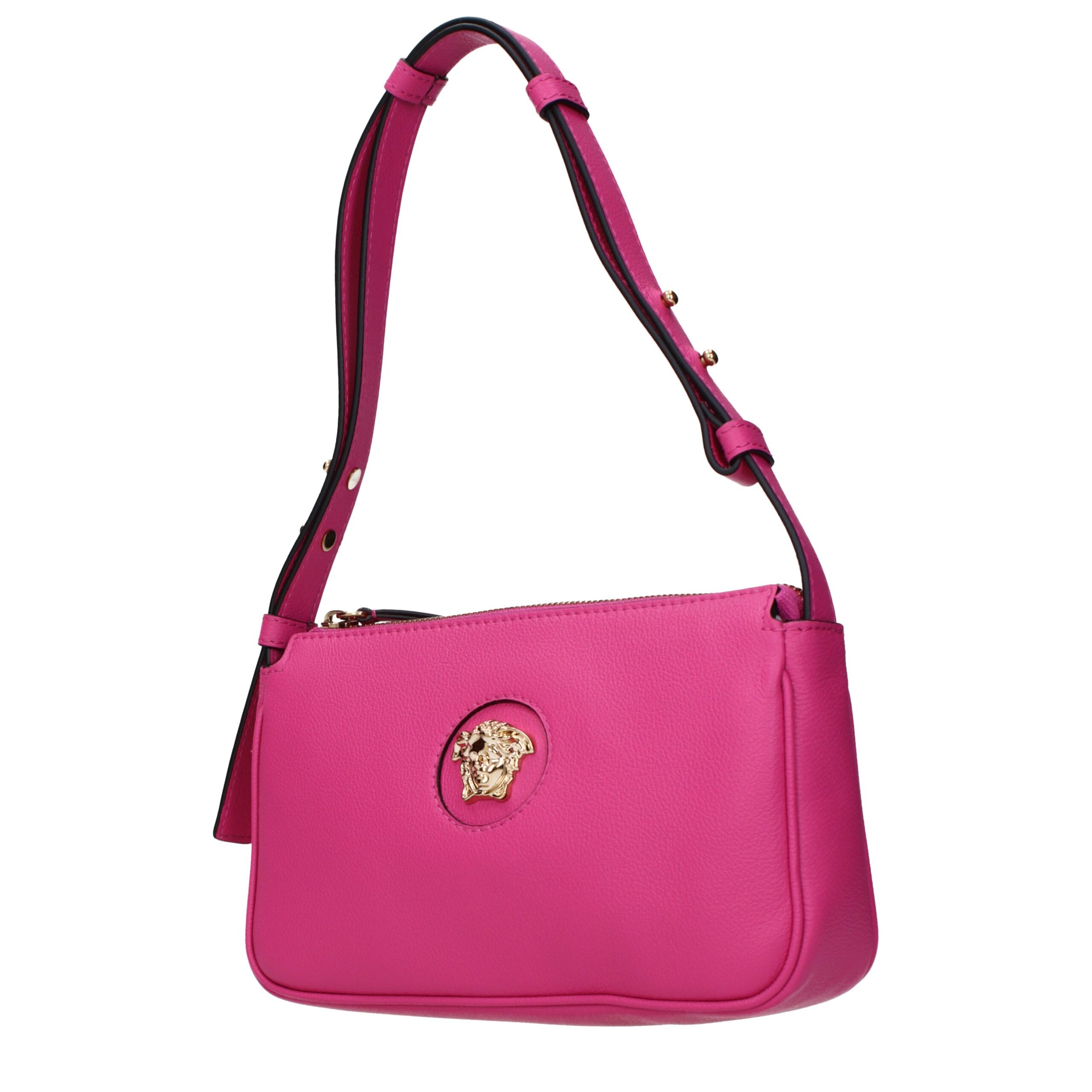 Versace Pink Leather Shoulder Bag - Image 2