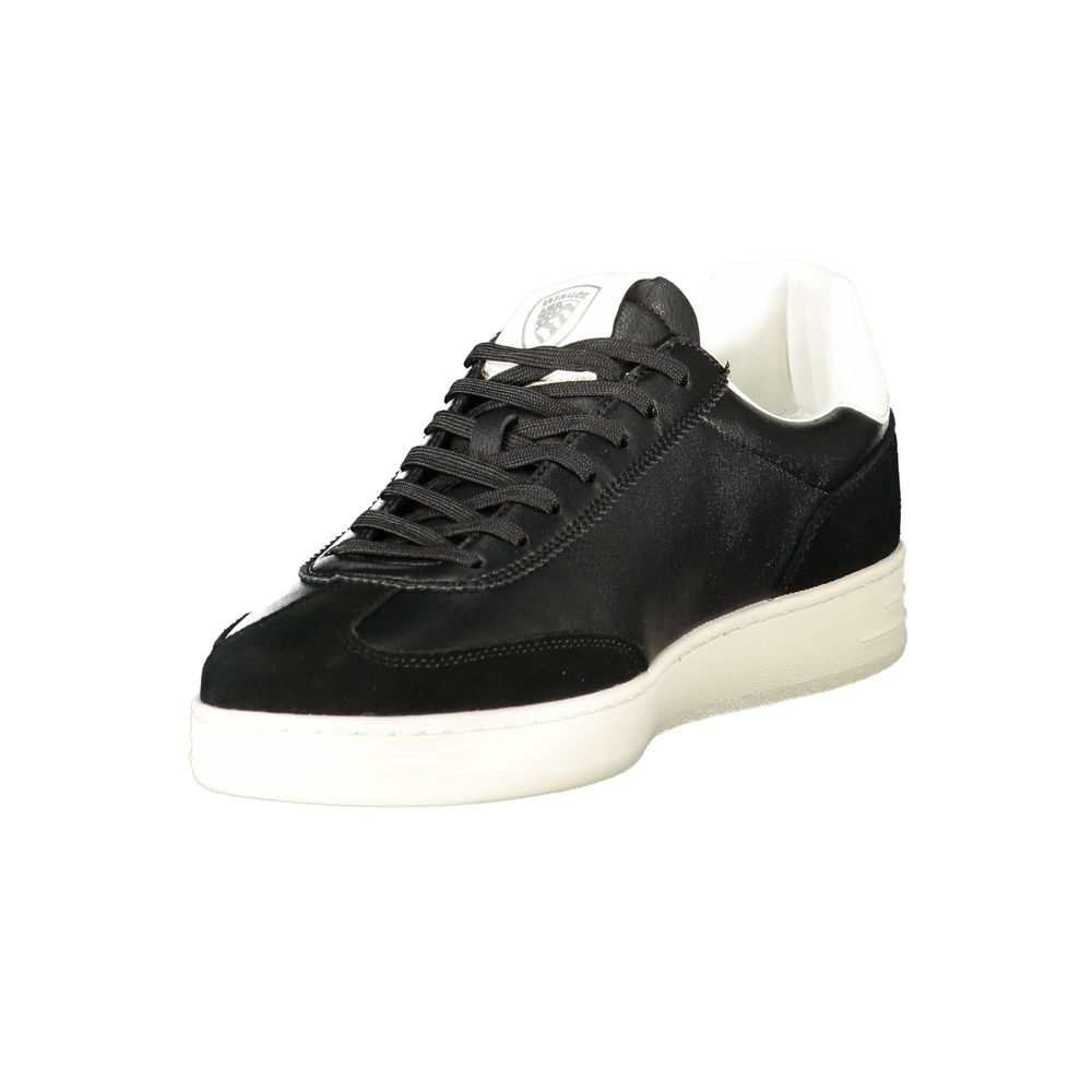 Blauer Black Polyurethane Men's Sneaker - Image 3