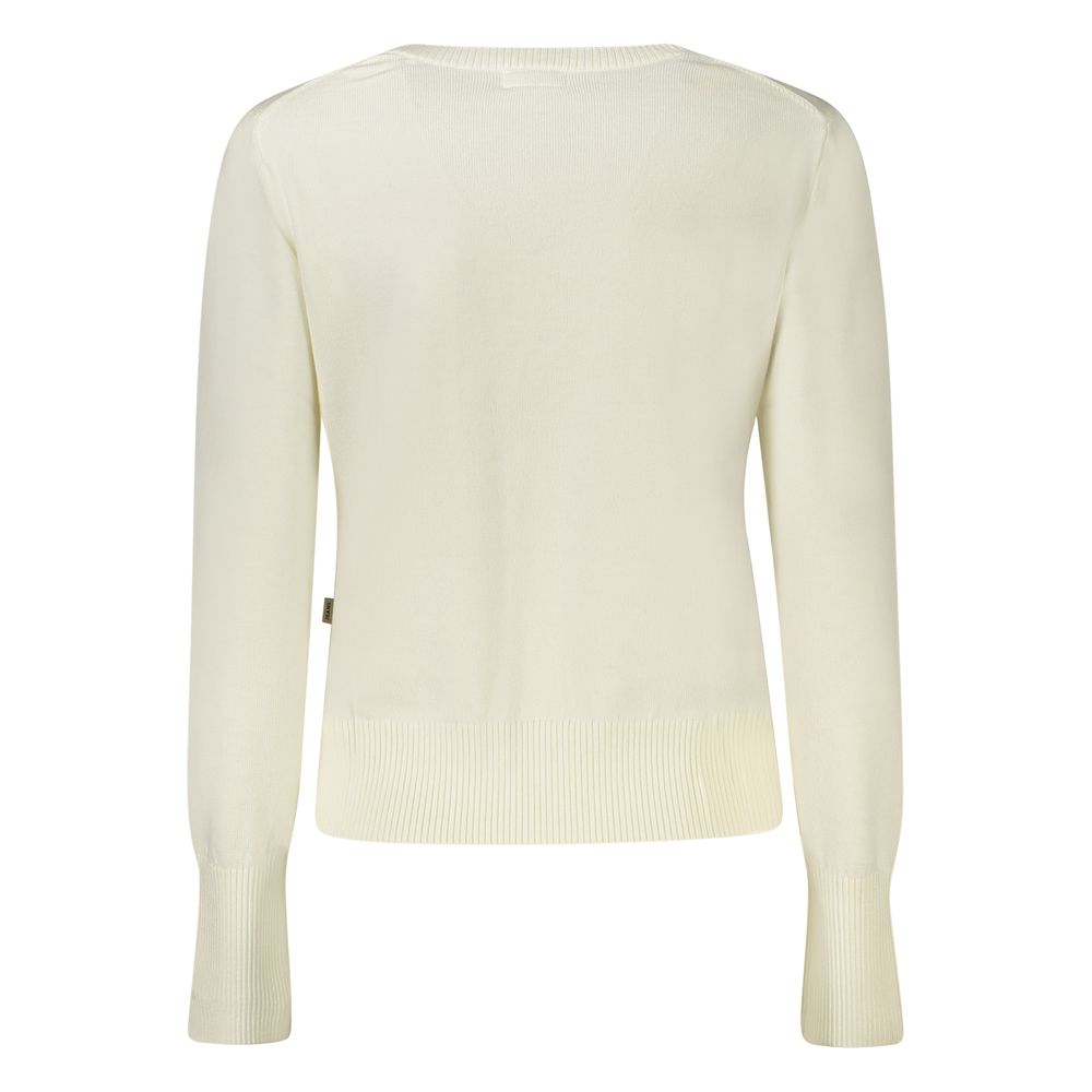 Guess Jeans White Wool Sweater - Image 3