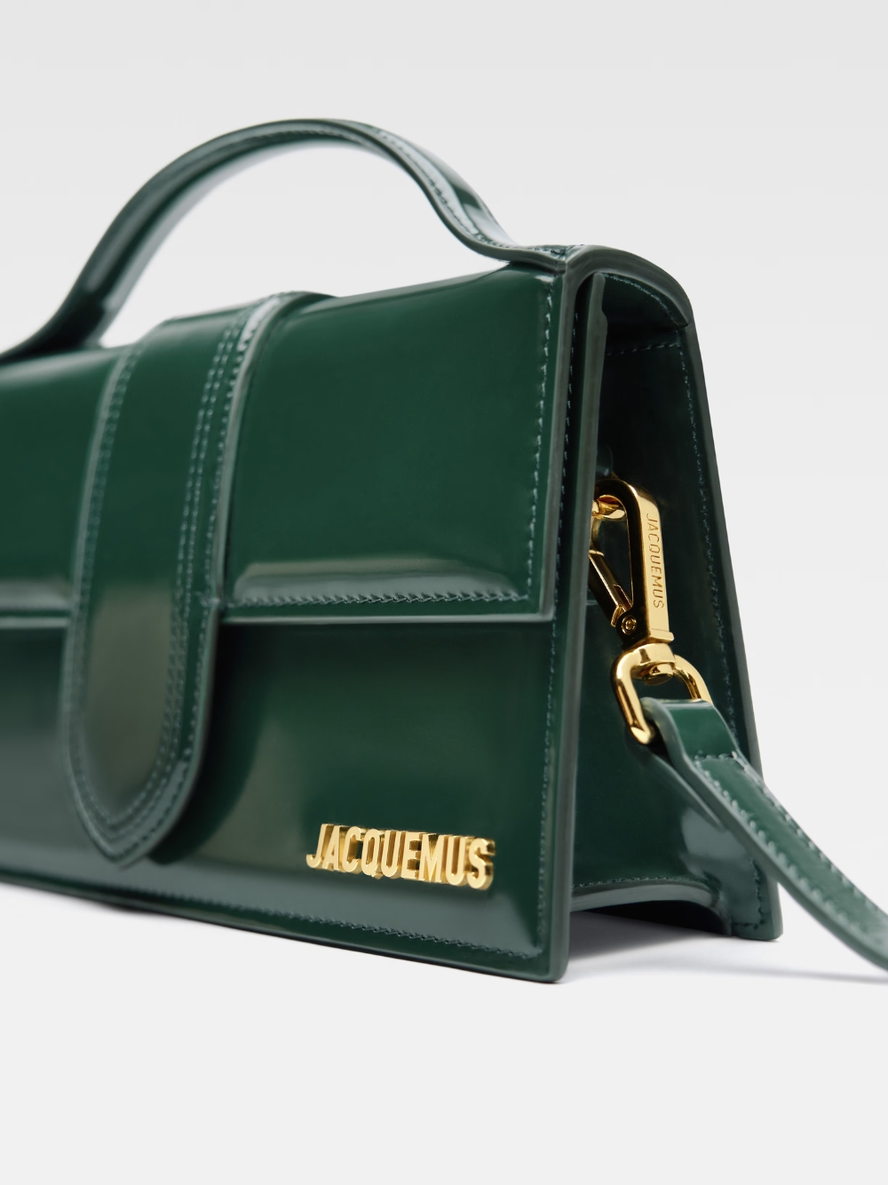 Jacquemus Le Grand Bambino Dark Green Bag - Image 5