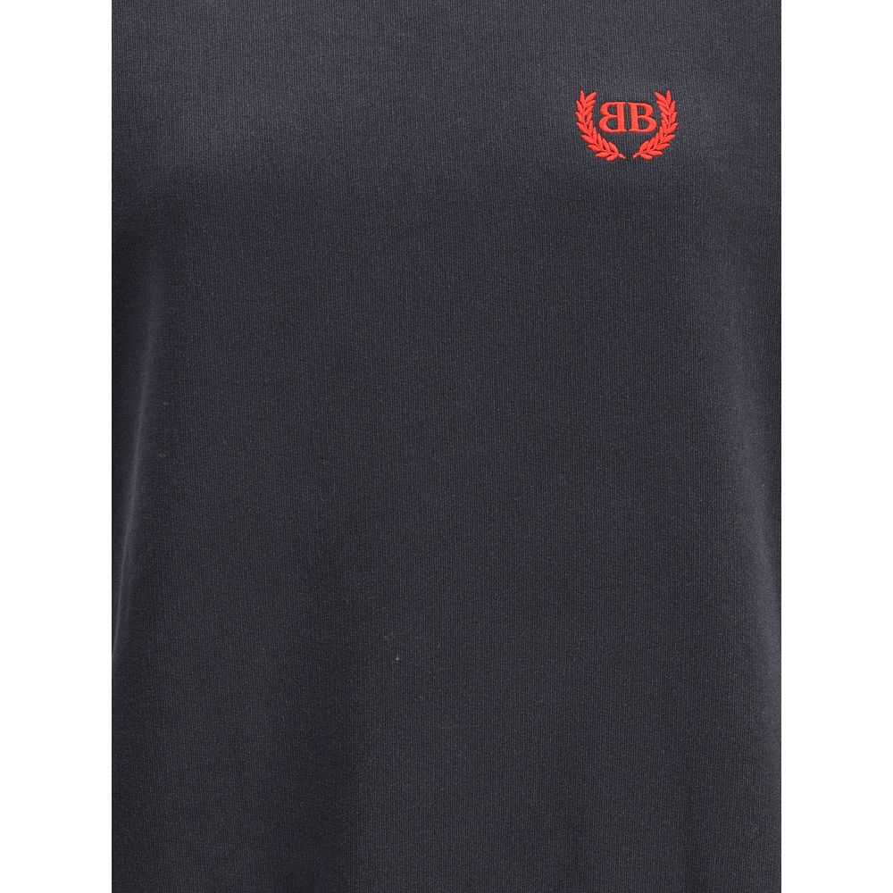 Balenciaga Black Cotton Casual Dress - Image 3