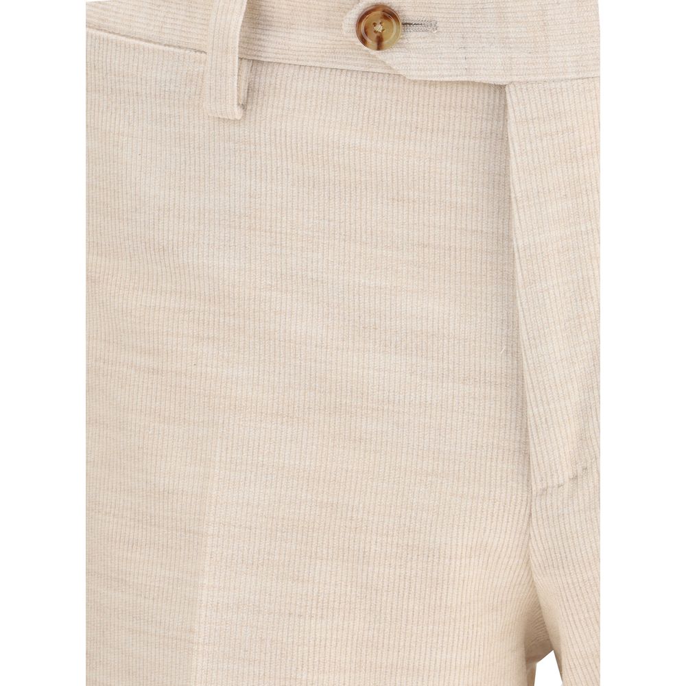 Lardini Beige Cotton Two-Piece Suit - Image 3