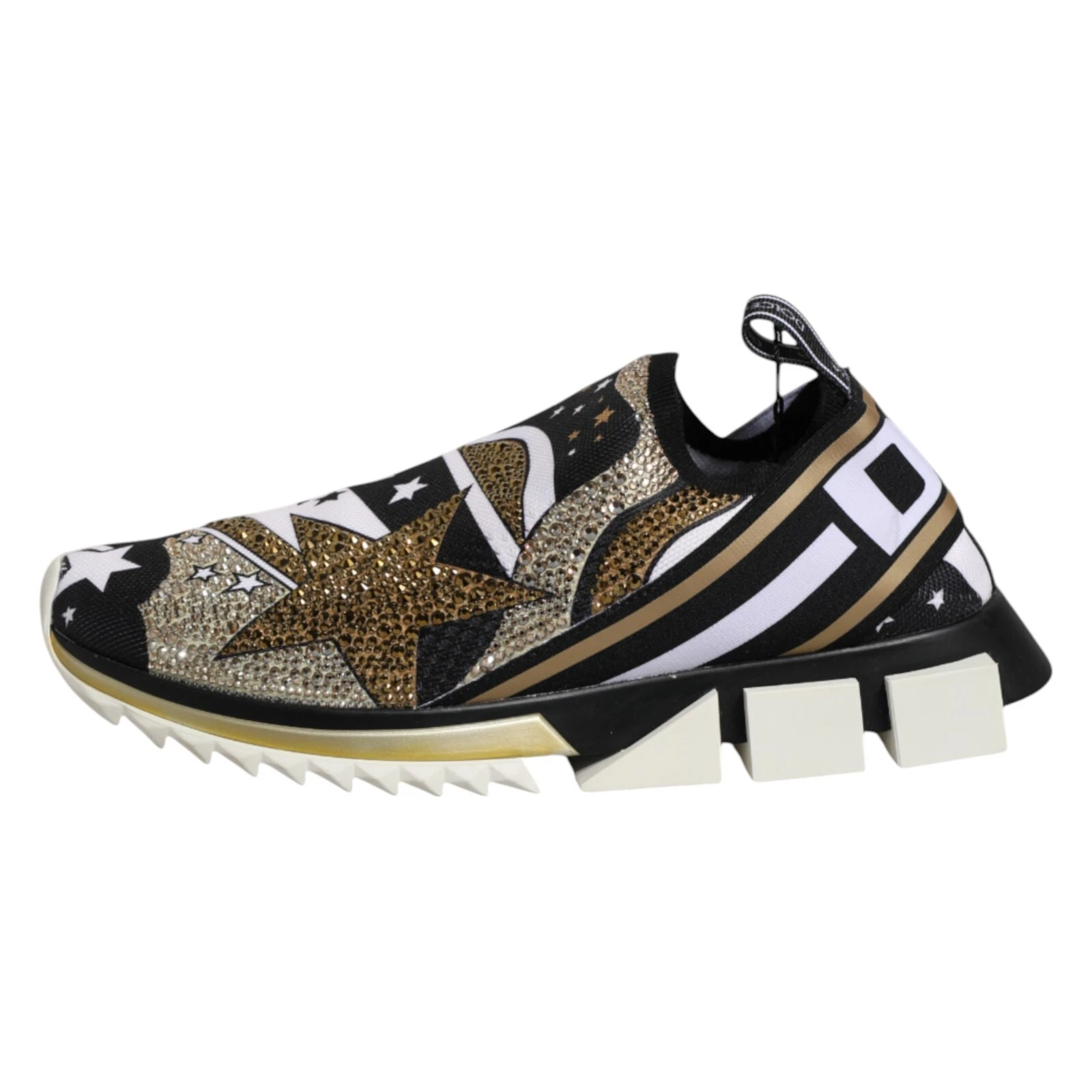 Dolce & Gabbana Multicolor Sorrento Low Top Sneakers Shoes - Image 3