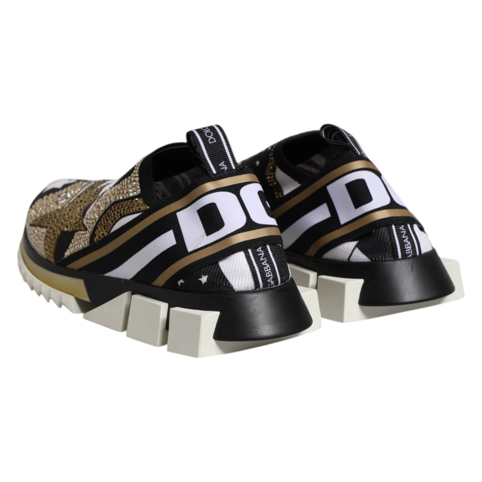 Dolce & Gabbana Multicolor Sorrento Low Top Sneakers Shoes - Image 4