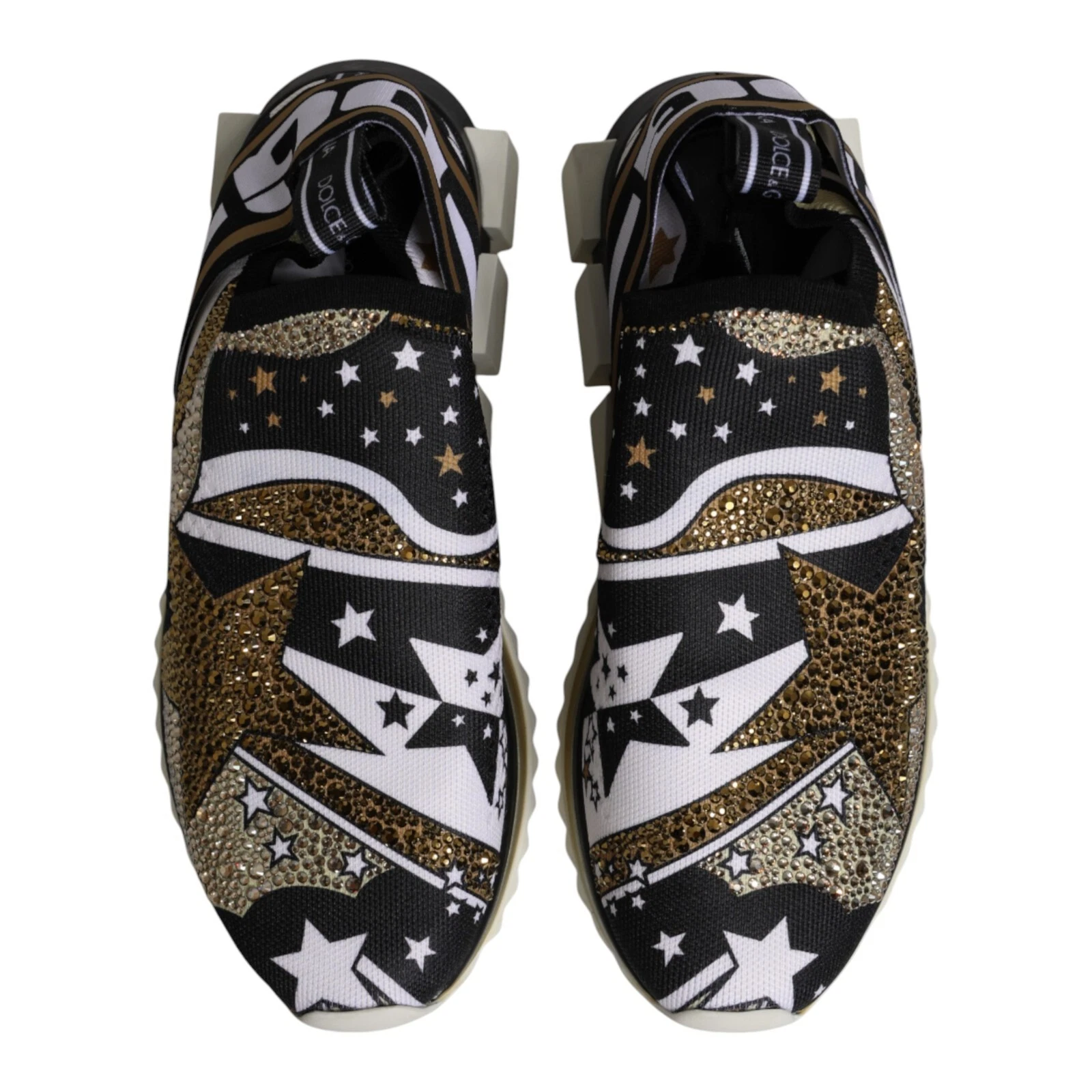 Dolce & Gabbana Multicolor Sorrento Low Top Sneakers Shoes - Image 5