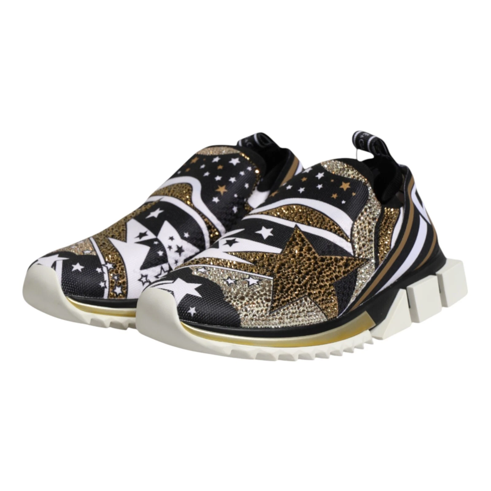 Dolce & Gabbana Multicolor Sorrento Low Top Sneakers Shoes - Image 7