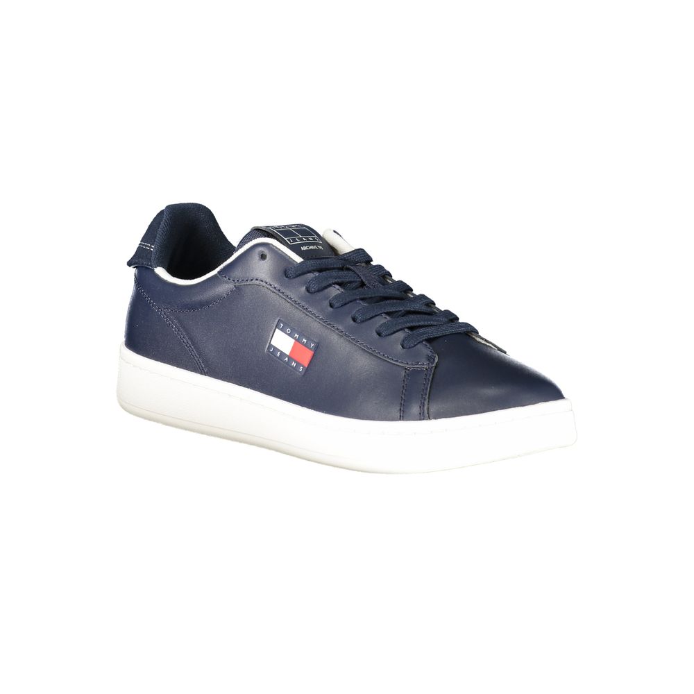 Tommy Hilfiger Blue Polyurethane Men Sneaker - Image 2