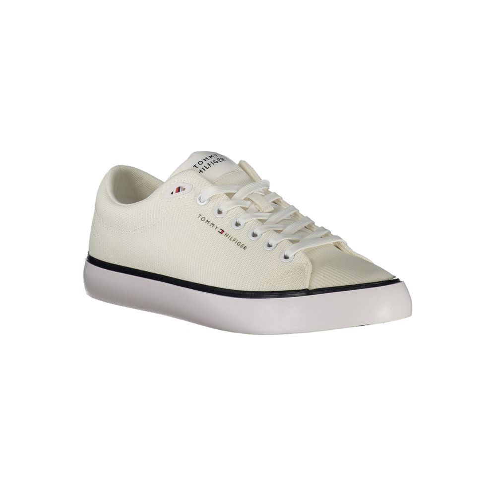Tommy Hilfiger Bianco Polyester Men Sneaker - Image 2