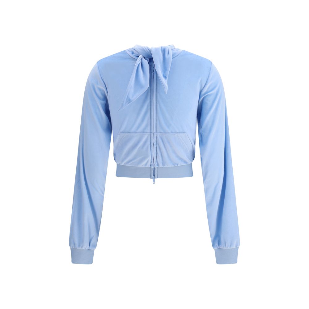 Balenciaga Light Blue Triacetate Top - Image 2