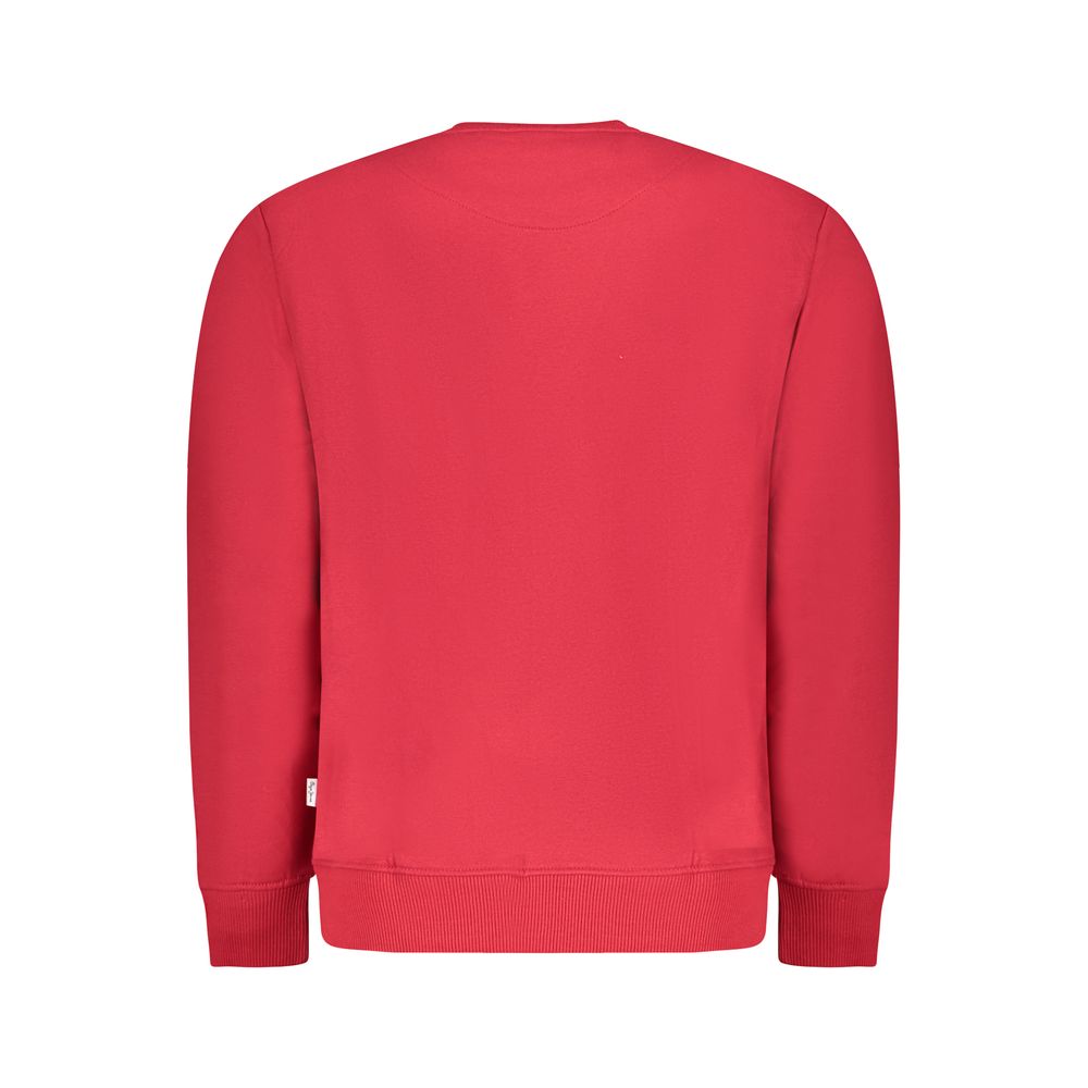 Pepe Jeans Red Cotton Sweatshirt - Image 2