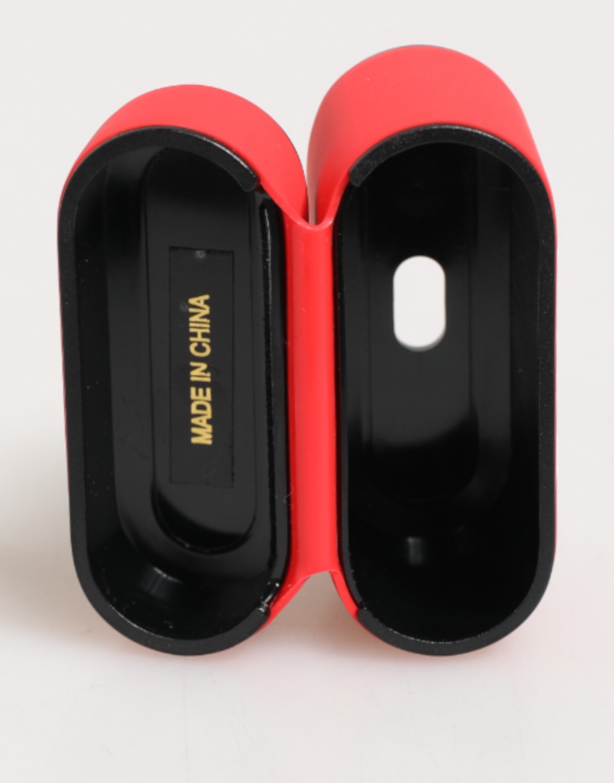 Dolce & Gabbana Red PVC DG Logo Embossed Men Flip Holder Airpods Case - Image 6