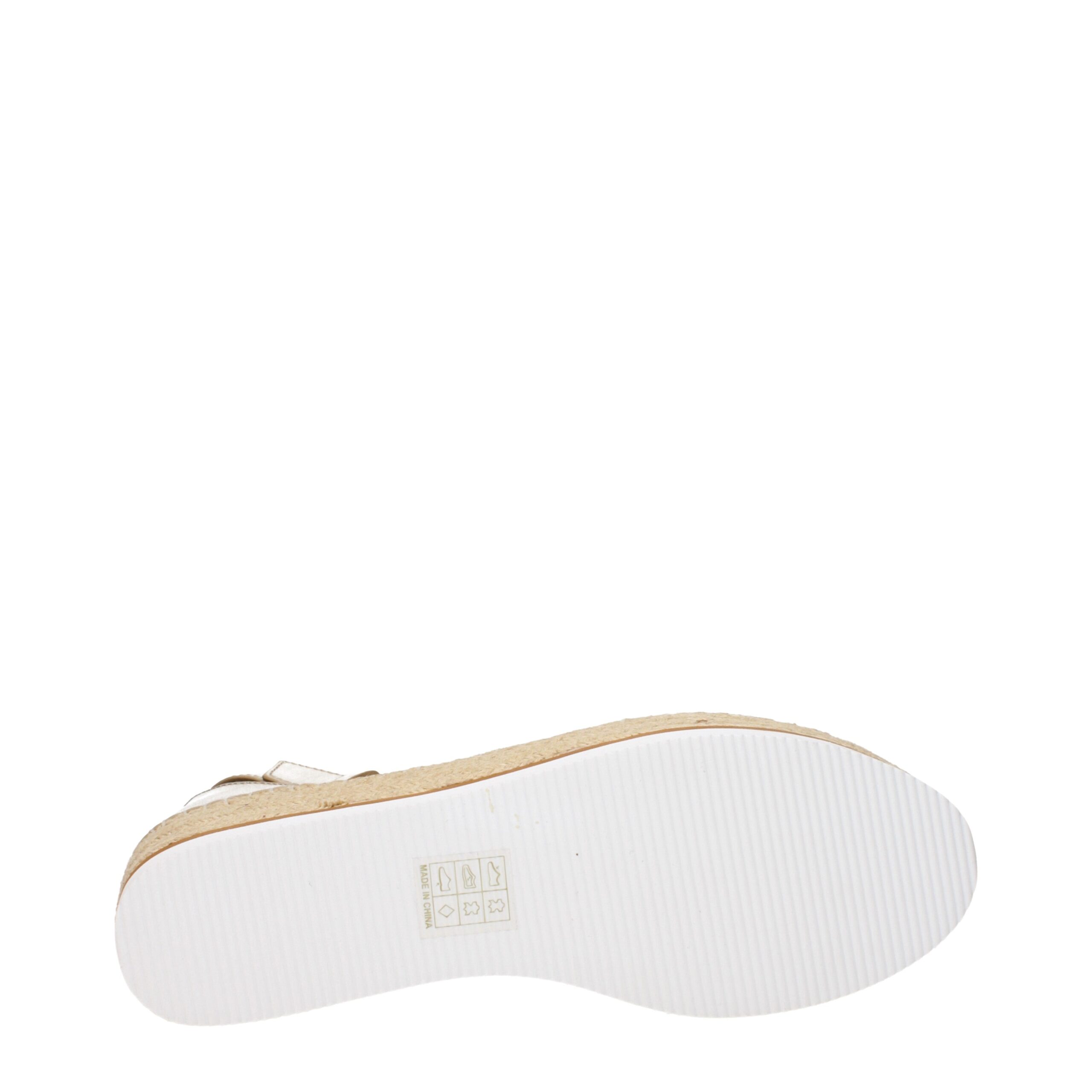 See By ChloƩ Gold Leather Wedge Sandals - Image 5