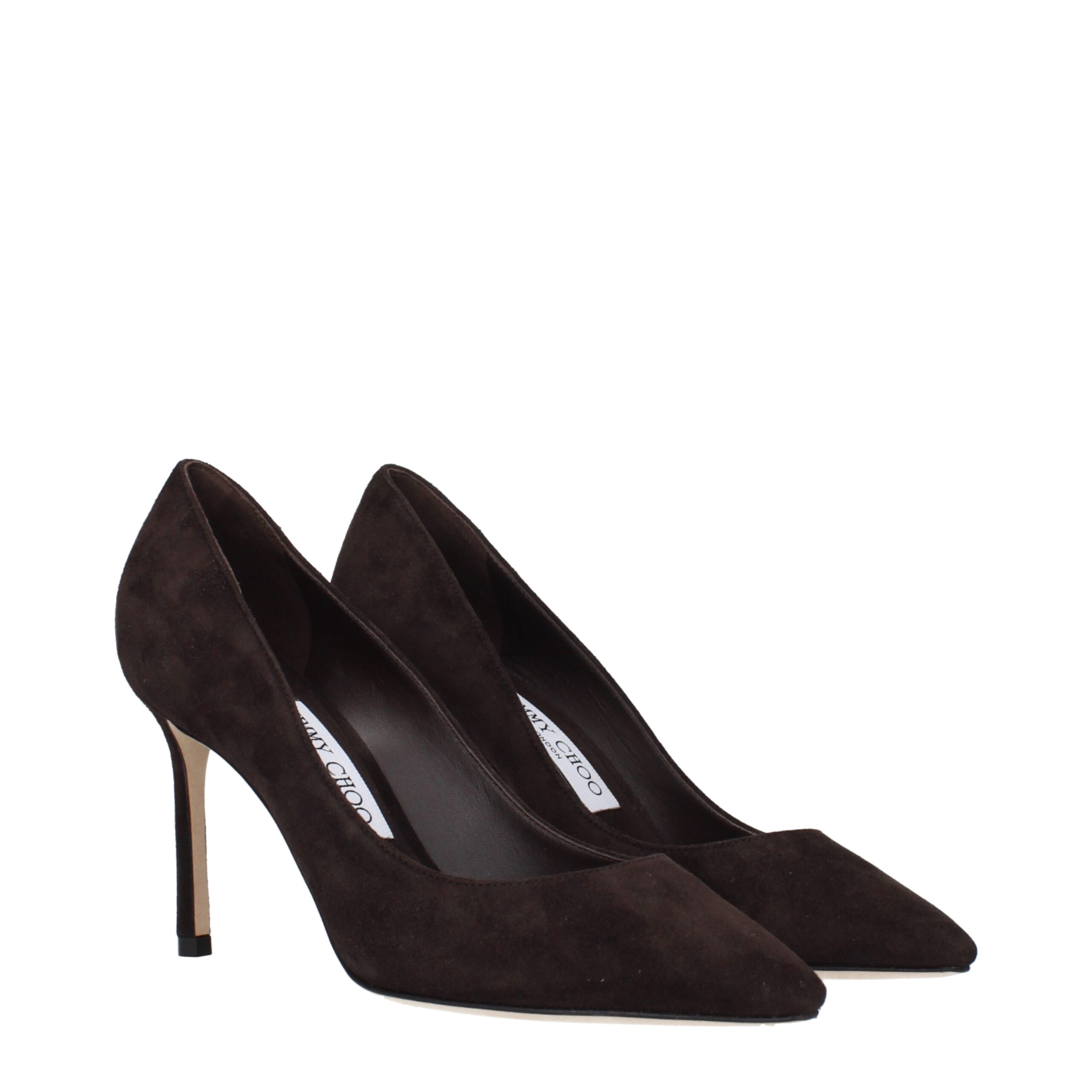 Jimmy Choo Brown Leather High Heel Pumps - Image 2