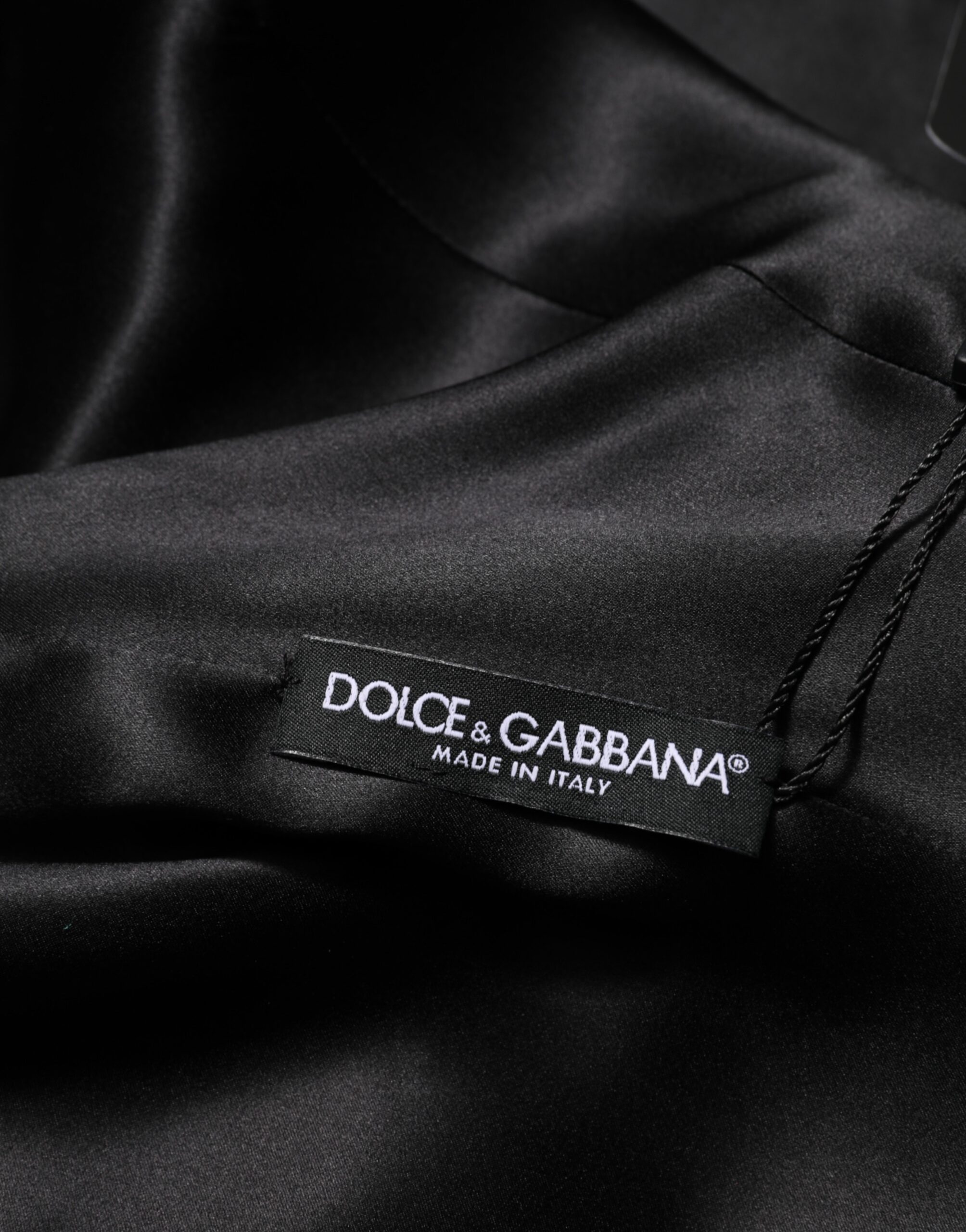 Dolce & Gabbana Green Viscose Acetate Mini Long Sleeve Dress - Image 7
