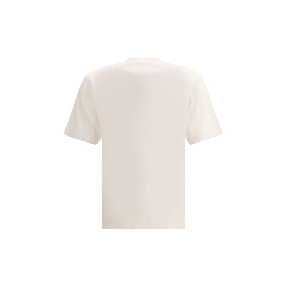 Fendi White Cotton T-Shirt - Image 2