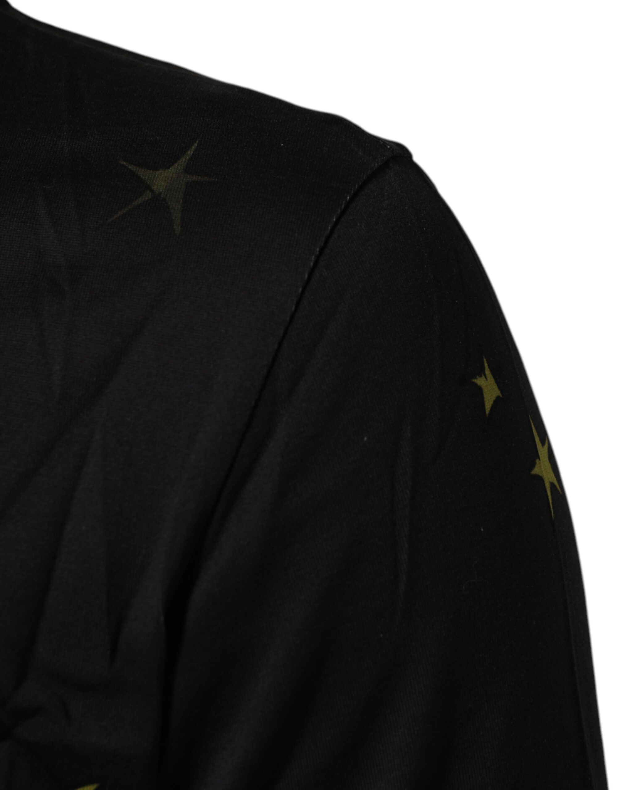 Dolce & Gabbana Black Musical Print Cotton Crew Neck T-shirt - Image 6