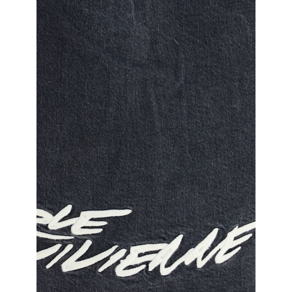 Kenzo Black Denim Shirt - Image 4