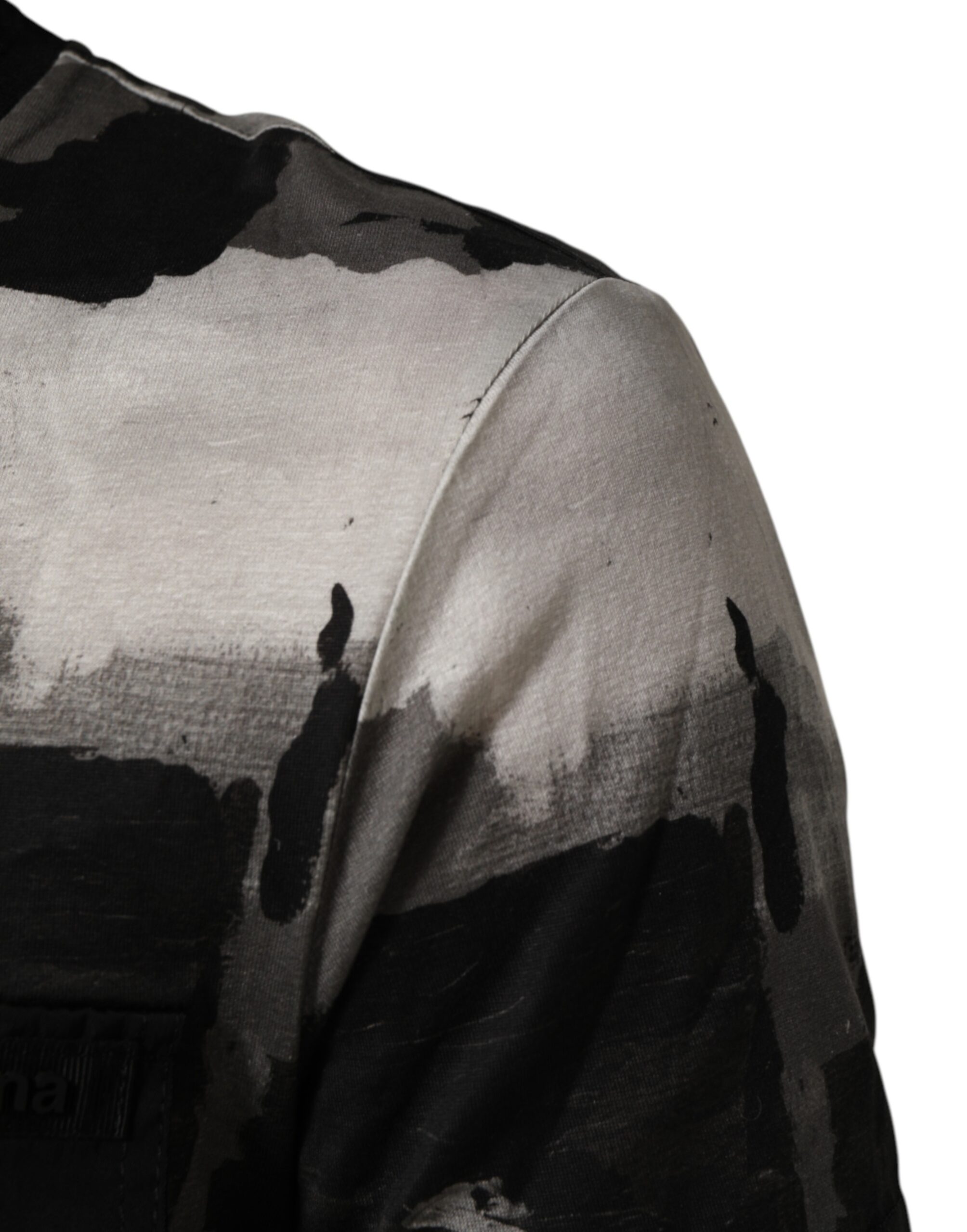 Dolce & Gabbana Multicolor Camouflage Men Short Sleeves T-shirt - Image 6