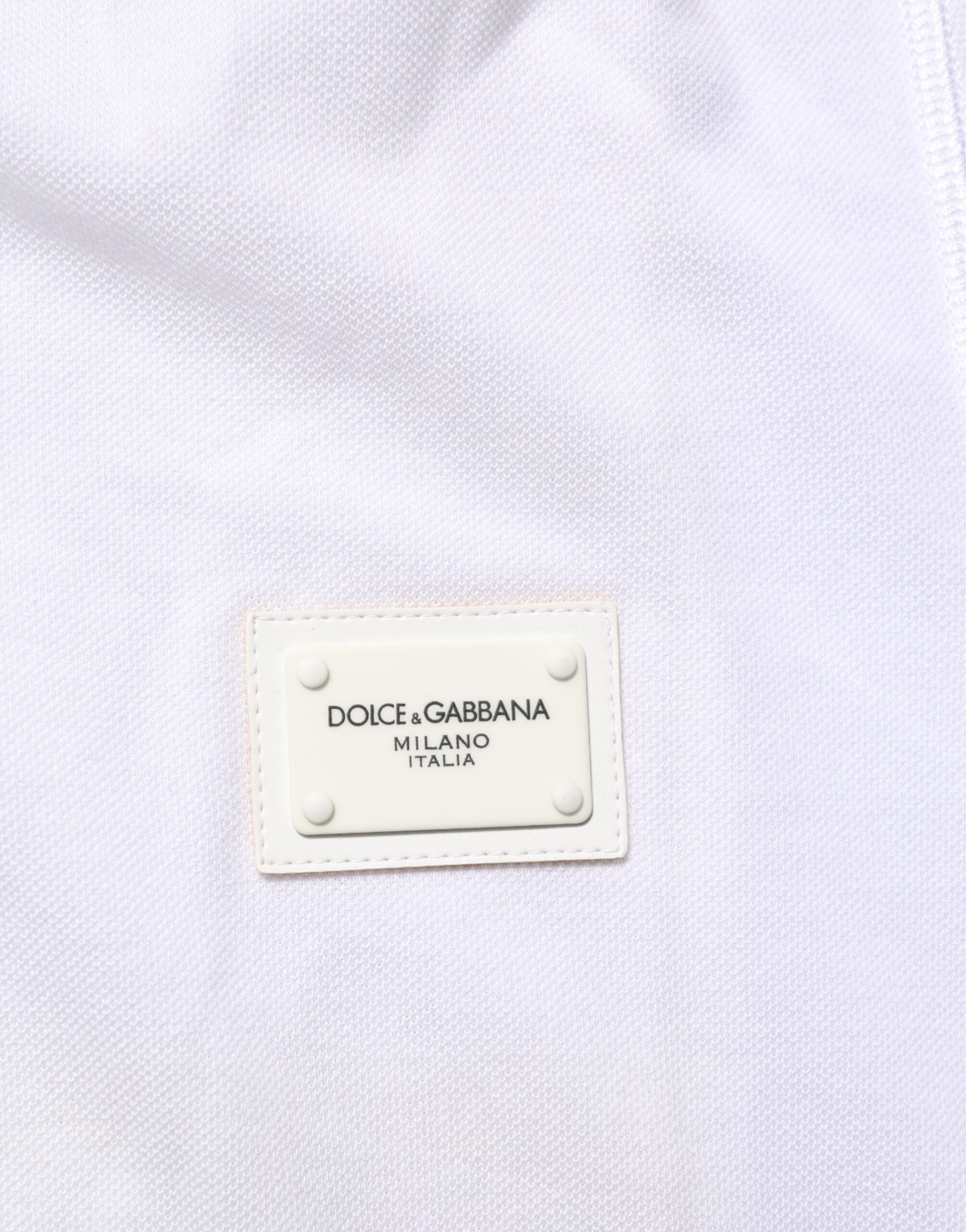 Dolce & Gabbana White Collared Short Sleeves Polo Men T-shirt - Image 8