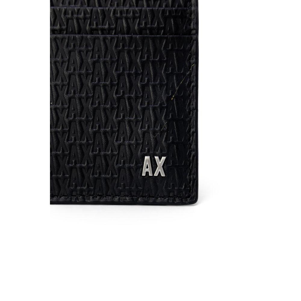 Armani Exchange Black Leather Wallet - Image 2