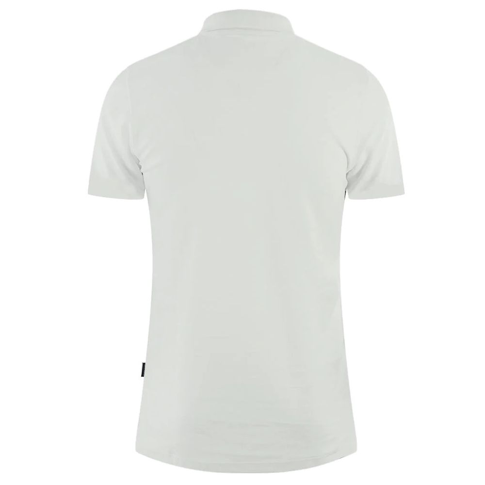 Aquascutum White Cotton Men Polo Shirt - Image 2