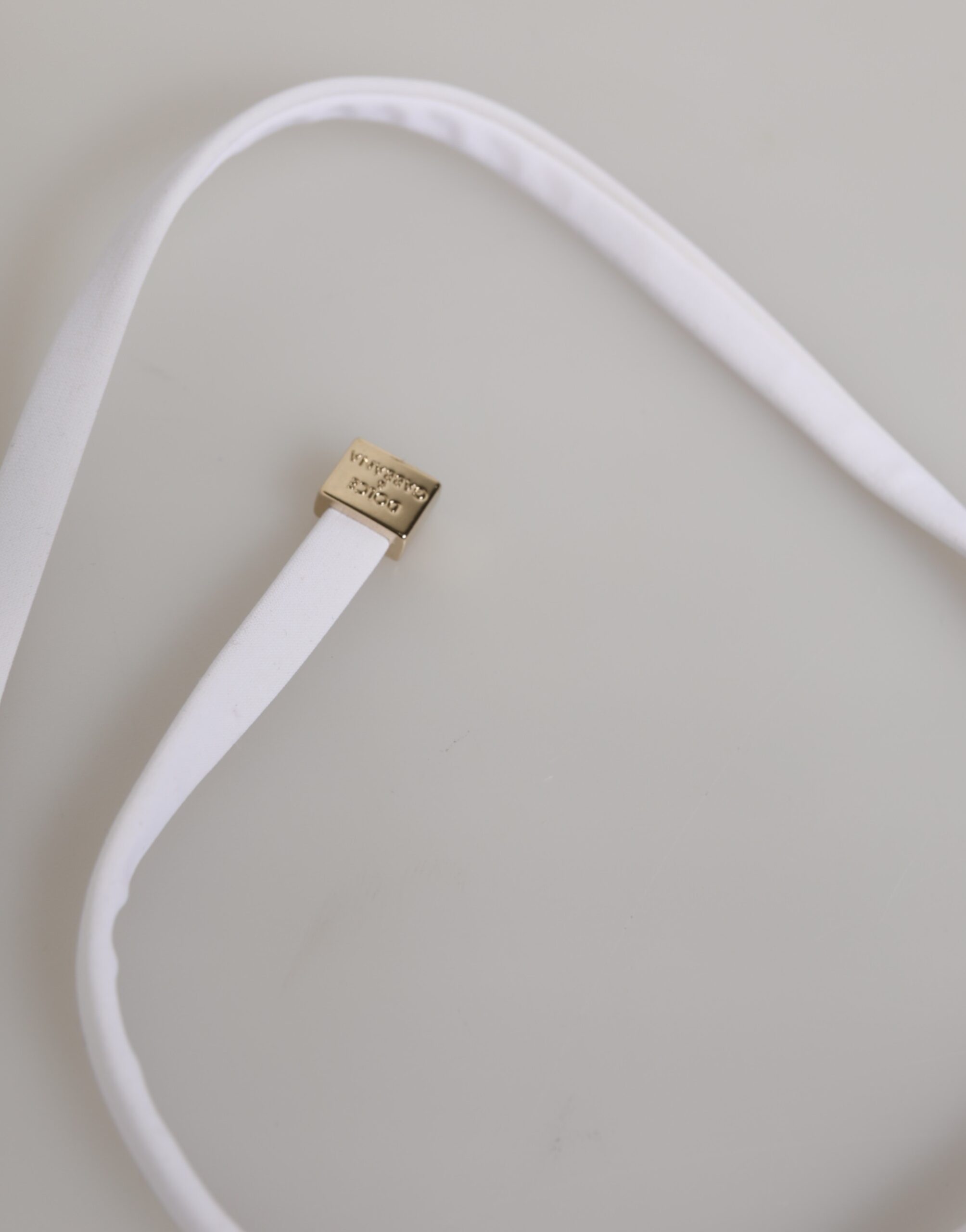 Dolce & Gabbana White Logo Swimsuit 2 Piece Top Bottom Swimwear - Image 7