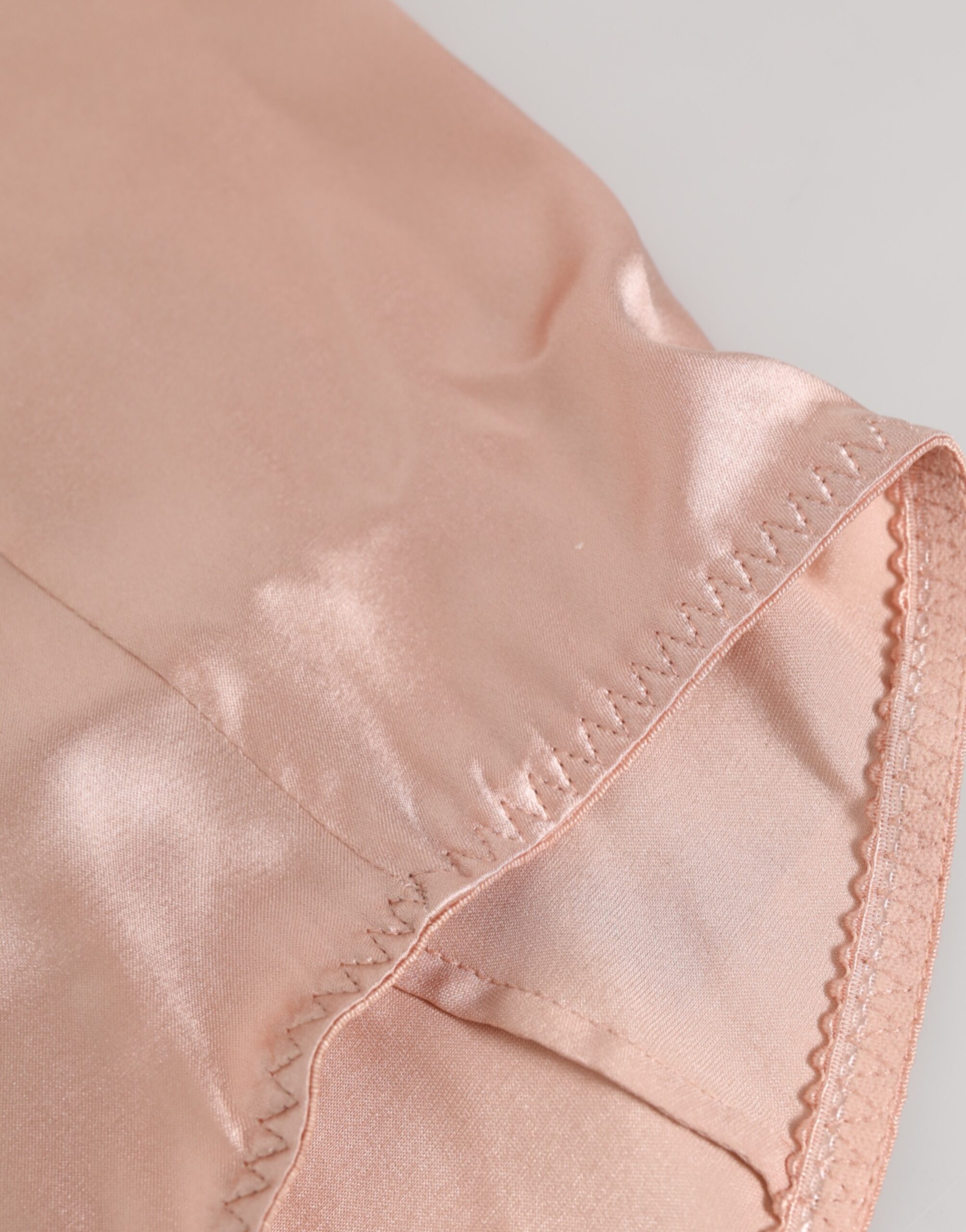 Dolce & Gabbana Pink Acetate High Waist Shorts Panty Underwear - Image 3