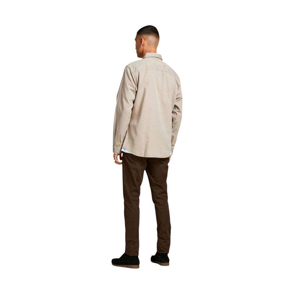 Jack Jones Beige Jeans Shirt - Image 4