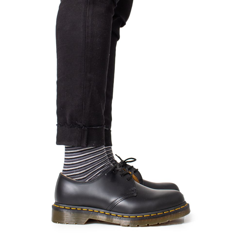 Dr. Martens Black Leather Oxfords And Derby - Image 2