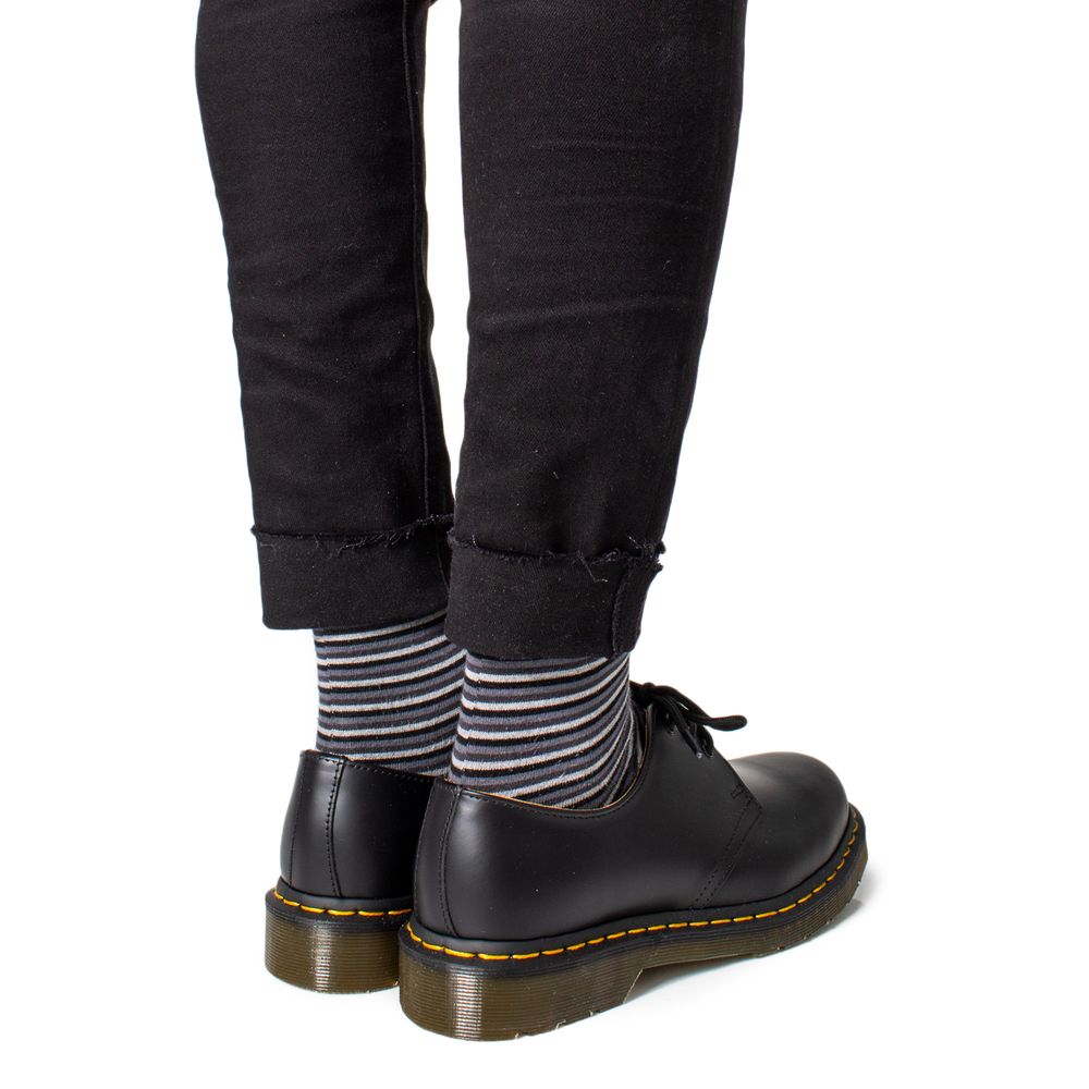 Dr. Martens Black Leather Oxfords And Derby - Image 3