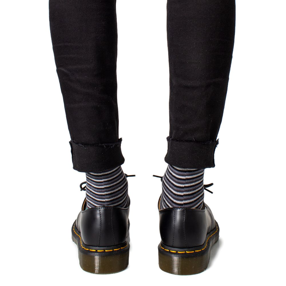 Dr. Martens Black Leather Oxfords And Derby - Image 4